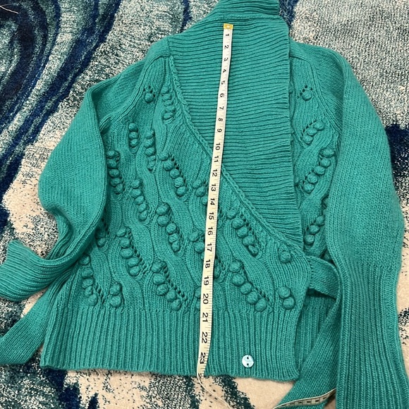 Ted Baker wool/ angora cozy warm cardigan/ sweater size 2 - Picture 10 of 10